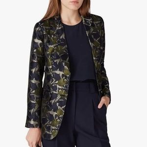 Derek Lam Collective metallic tulip blazer Italian sz 50 US sz 14